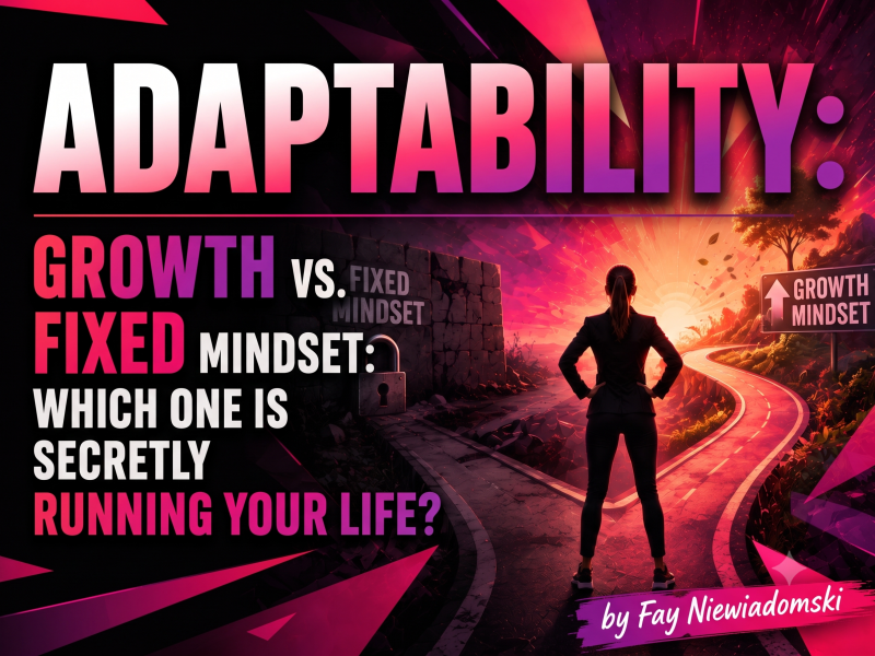 Micro Masterclass: Adaptability: Growth vs. Fixed Mindset: Which One Is Secretly Running Your Life?